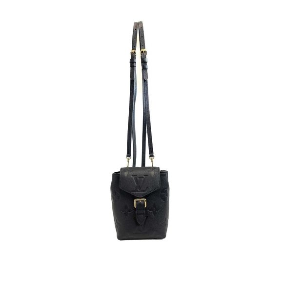 Louis Vuitton Tiny Backpack Monogram Empreinte Giant Leather Black main image 4